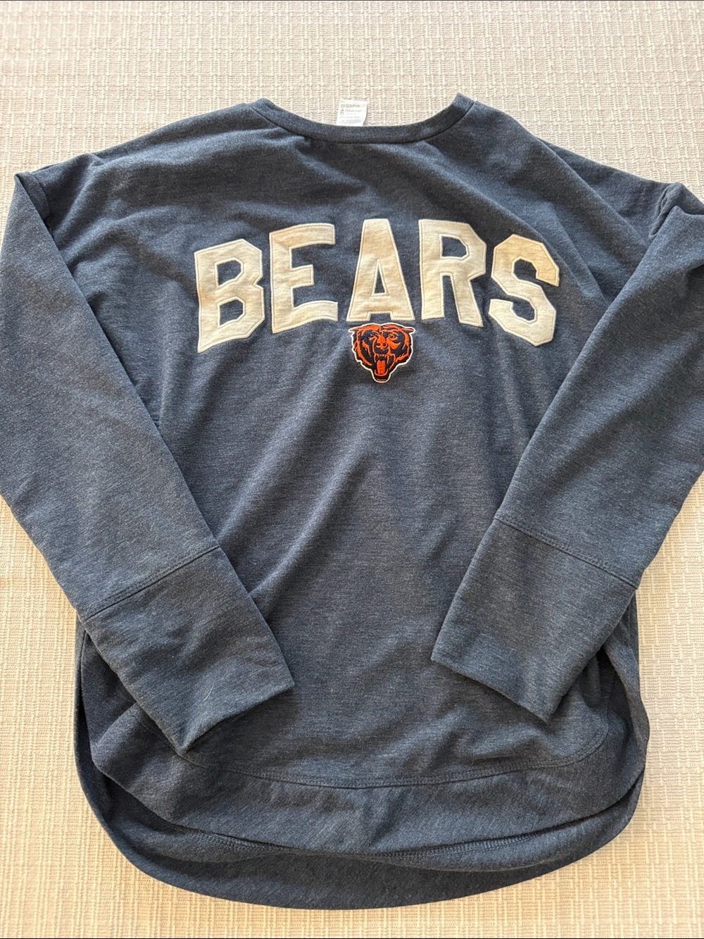 NFL Navy and White Team Apparel Sleepwear Top